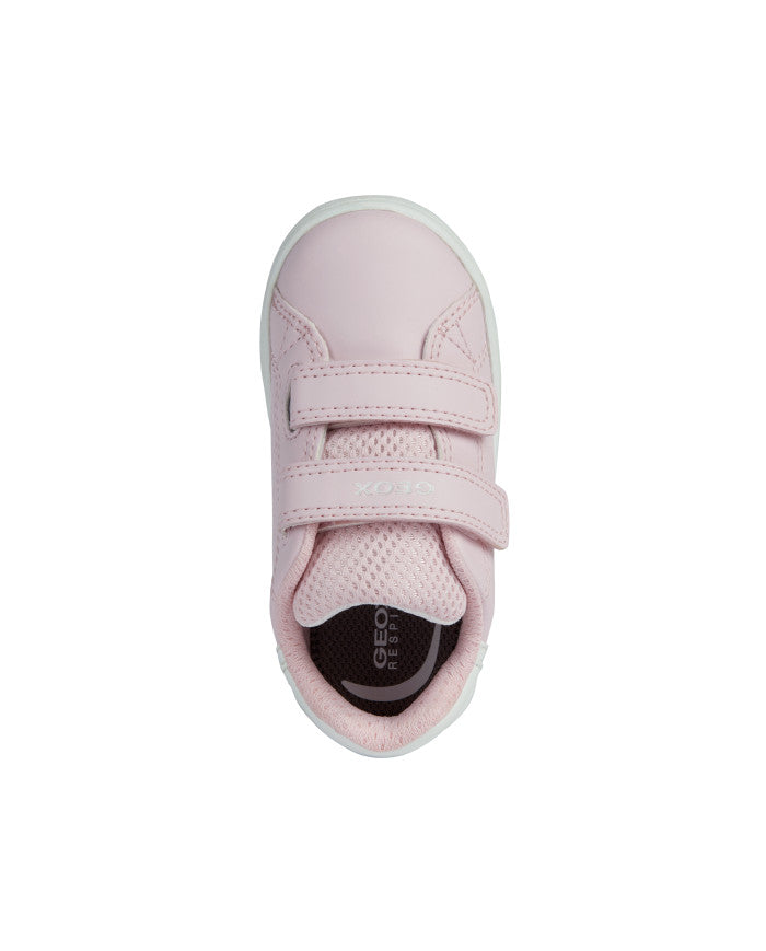 Geox Βρεφικά Sneakers Eclyper Ροζ Λευκό