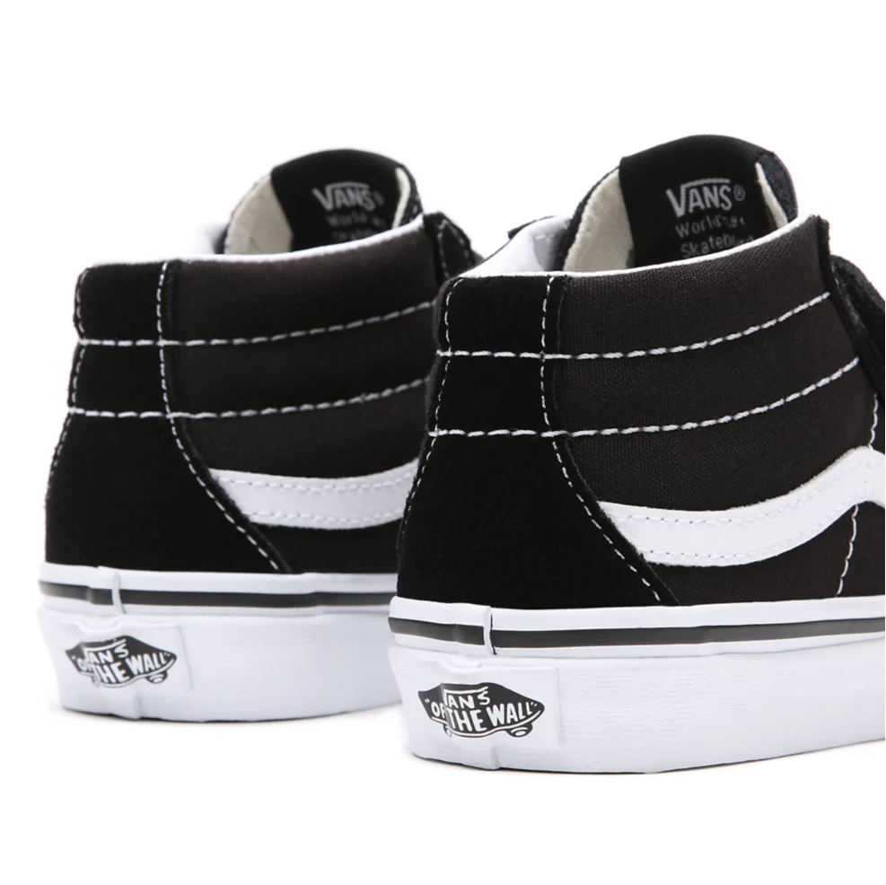 Vans Παιδικά Sk8-Mid Reisue  Ημιμποτα Μαυρα