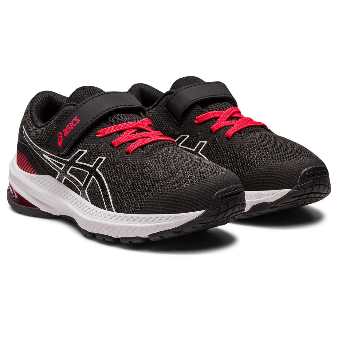 Asics Παιδικά Gt-1000 Μάυρα Κόκκινα Αυτοκόλητο - elBimbo - Κέρκυρα