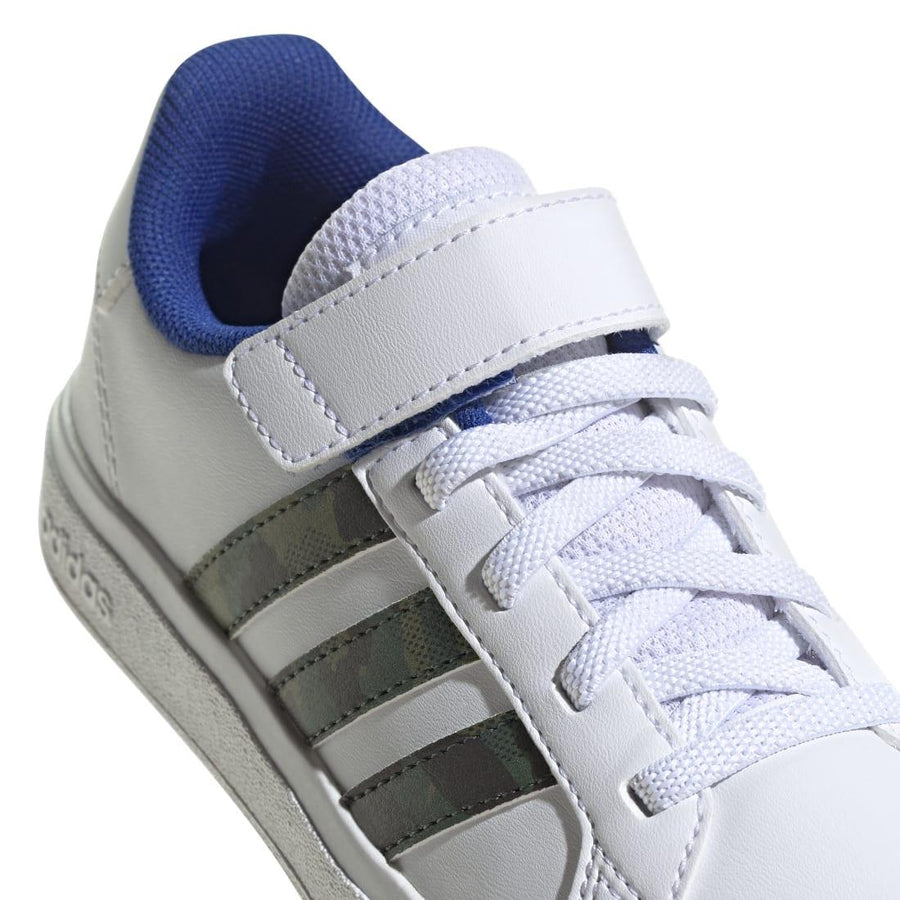 Adidas Παιδικά Sneakers Grand Court Λευκά/Παραλλαγή - elBimbo - Κέρκυρα