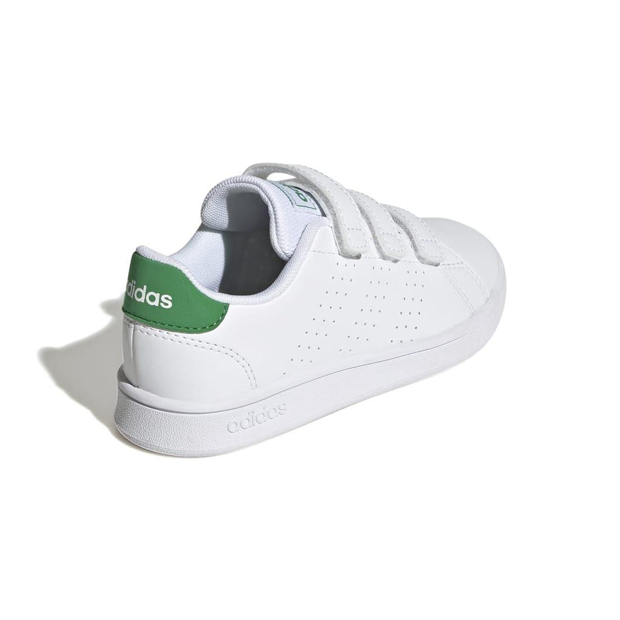 Adidas Παιδικά Advantage Λευκά Πράσινα - elBimbo - Κέρκυρα