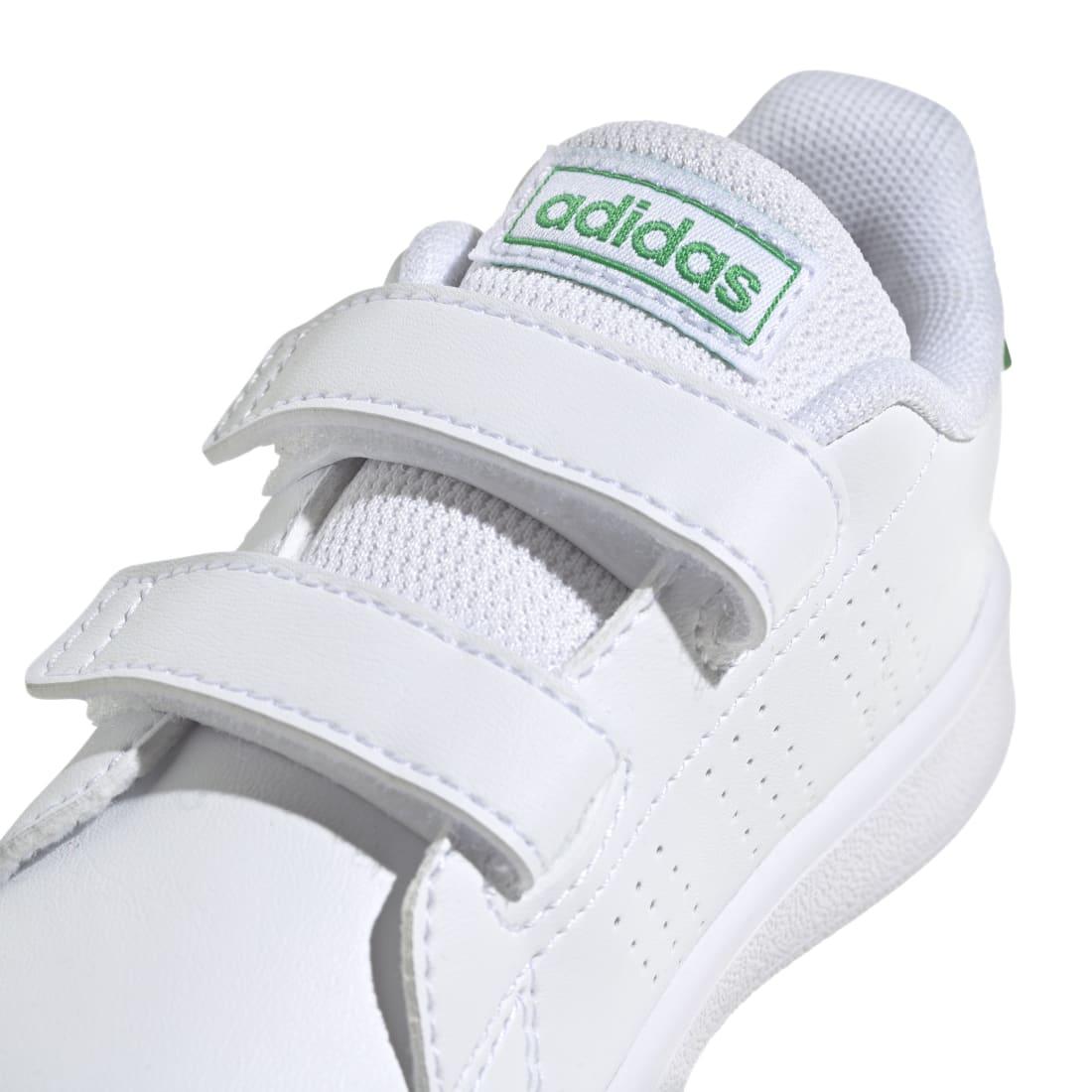 Adidas Βρεφικά Sneakers Advantage Λευκό Πράσινο - elBimbo - Κέρκυρα