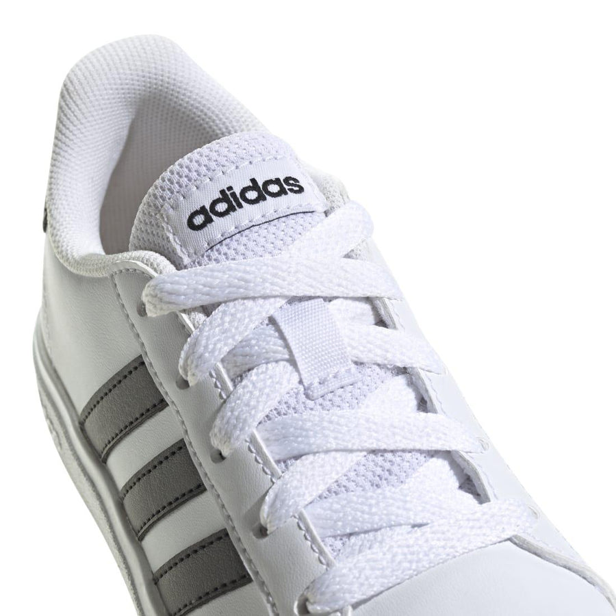 Adidas Παιδικά Grand Court Λευκό Μάυρο Κορδόνι - elBimbo - Κέρκυρα