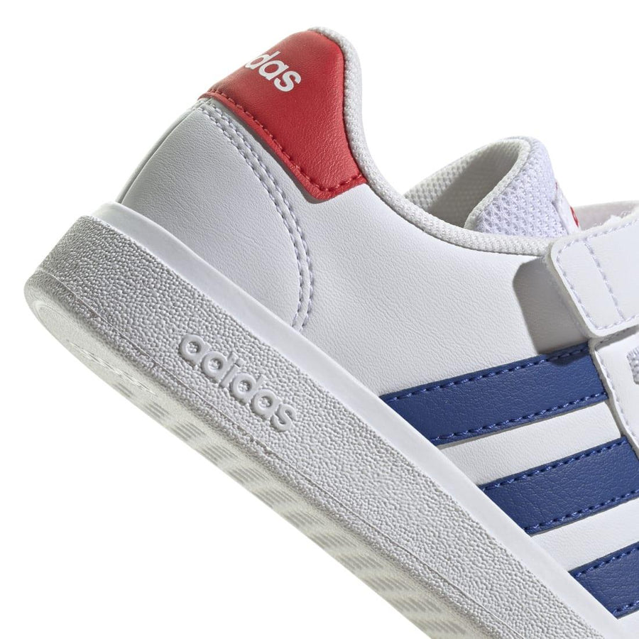 Adidas Παιδικά Sneakers Grand Court Λευκό Μπλε - elBimbo - Κέρκυρα