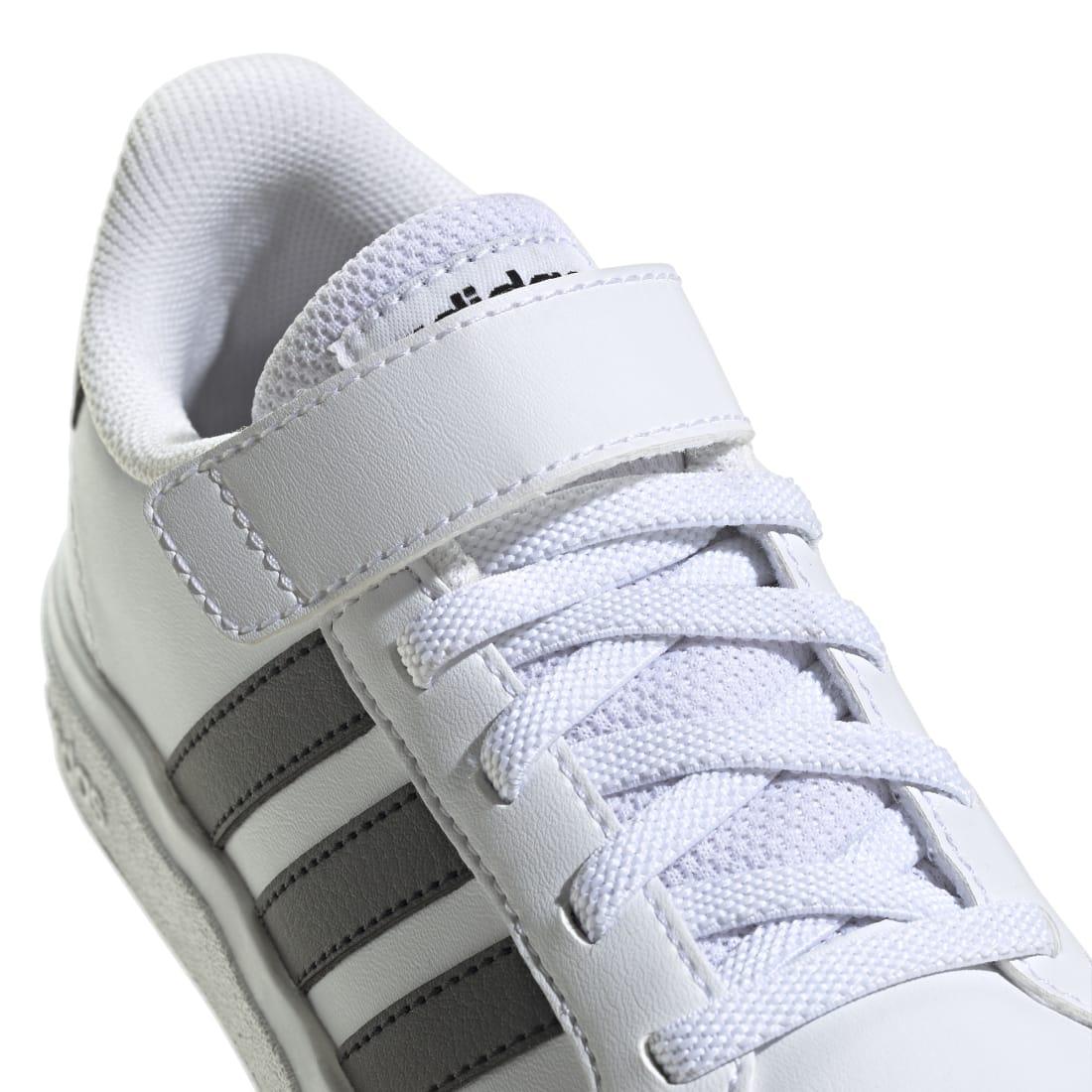 Adidas Παιδικά Grand Court Λευκά Μάυρα - elBimbo - Κέρκυρα