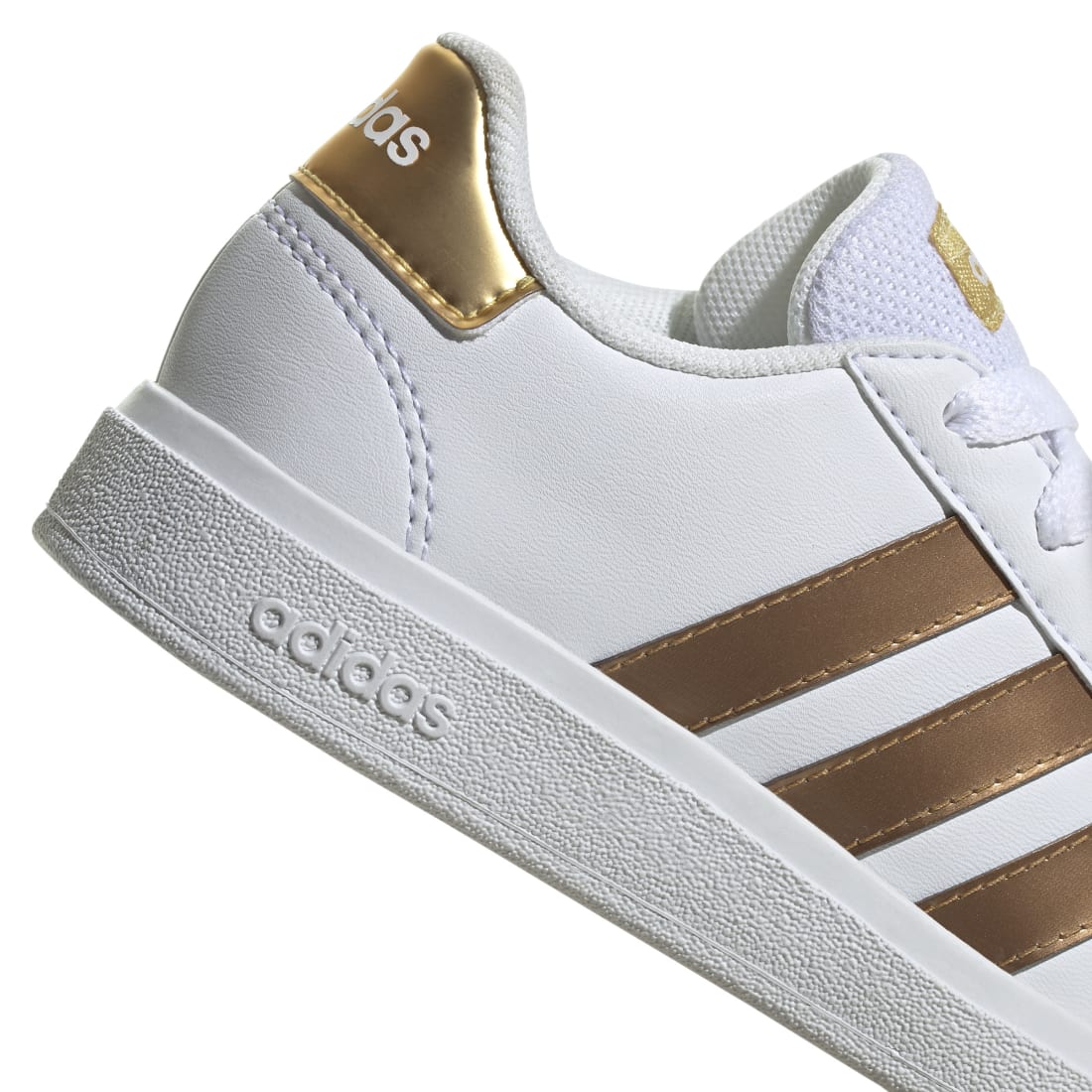 Adidas Grand Court Κορδόνι Λευκό Χρυσό