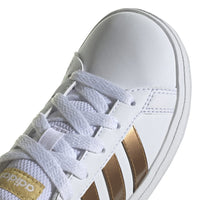 Adidas Grand Court Κορδόνι Λευκό Χρυσό