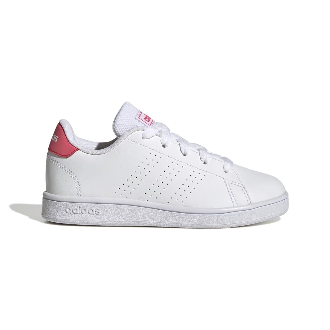 Adidas Παιδικά Advantage Λευκό Ροζ Κορδόνι - elBimbo - Κέρκυρα