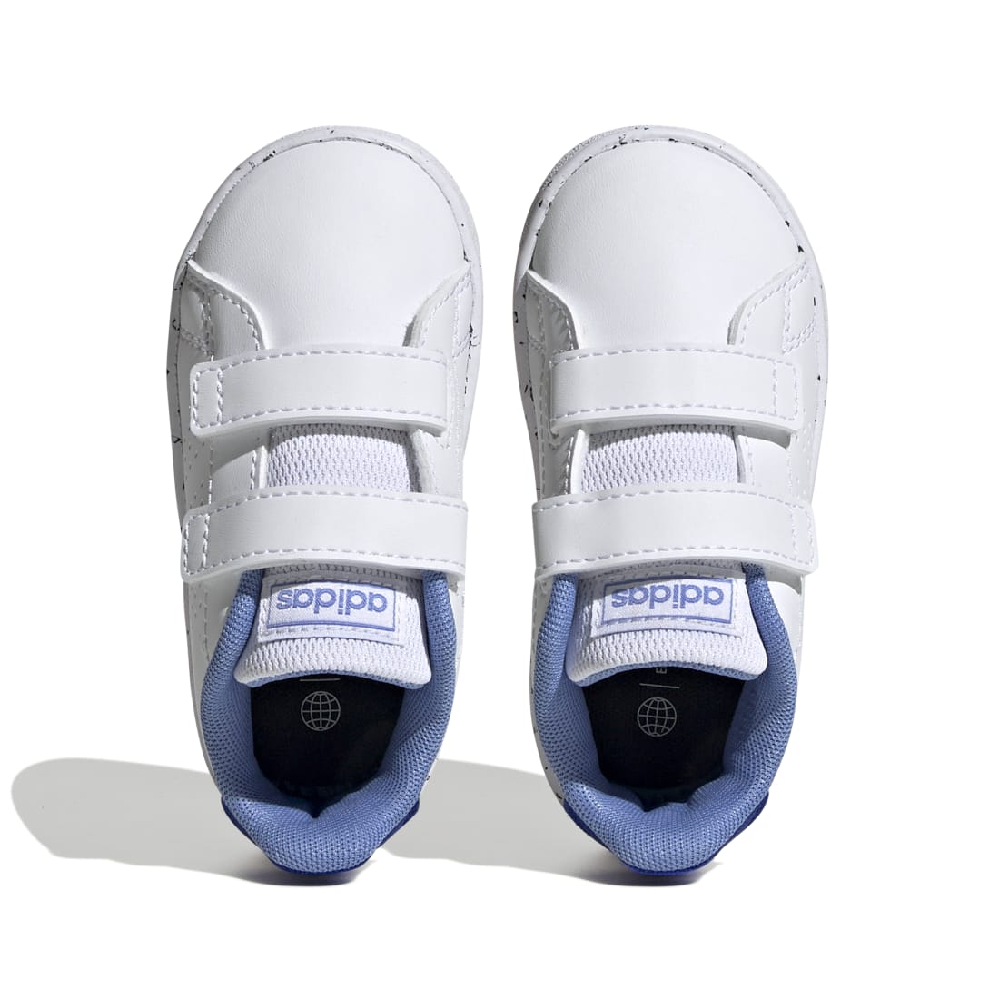 Adidas Βρεφικά Sneakers Advantage Λευκό Μπλε